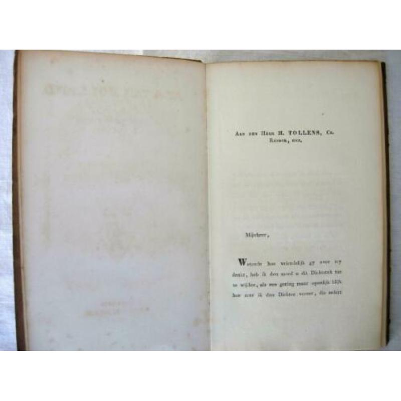 Nicolaas Beets Ada van Holland Een gedicht 1840 met gravure