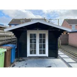 Houten blokhut