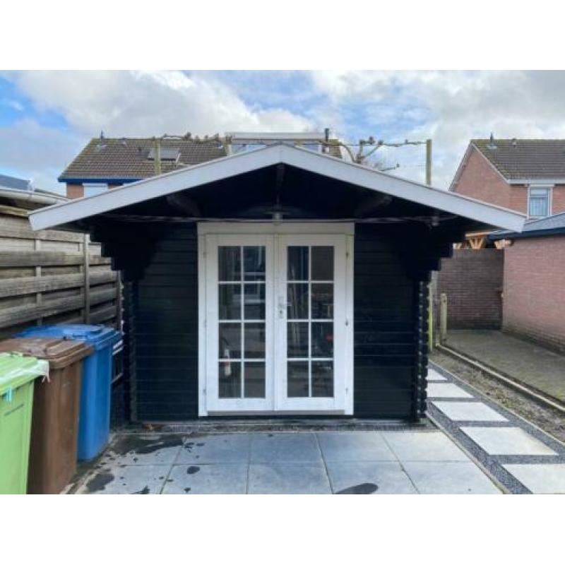 Houten blokhut