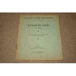 Kindergoed - Nieuwe Knip-methode - 1951 - Zeldzaam !!