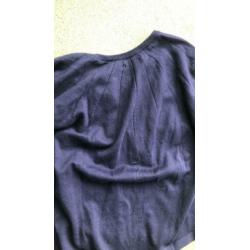Donker cashmere blauw Cyrilus vest 14yrs NOOIT GEDRAGEN