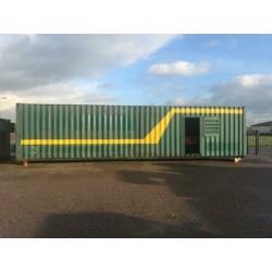 DAF 1160 125 kVA Supersilent generatorset in 40 ft container