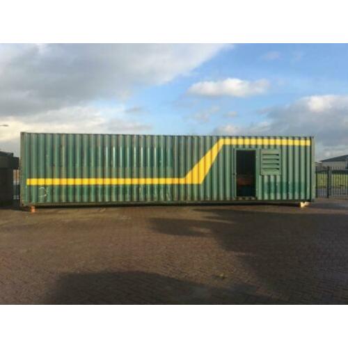 DAF 1160 125 kVA Supersilent generatorset in 40 ft container