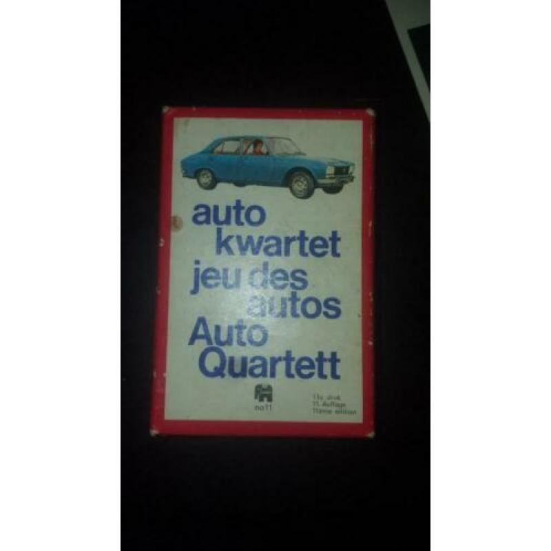 JuMbo auto kwartet jaren 60 vintage oldtimers