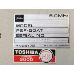 Toshiba PSF-50AT 5MHz lineaire probe