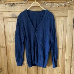 Blauw vest | H&M | Maat M