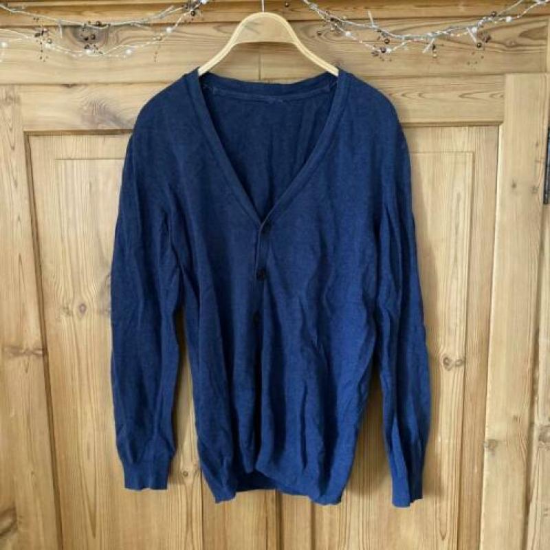 Blauw vest | H&M | Maat M