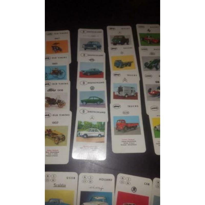 JuMbo auto kwartet jaren 60 vintage oldtimers
