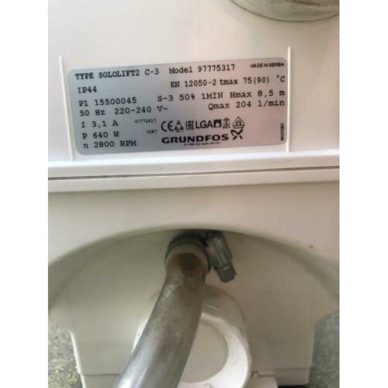 Grundfos vuilwaterpomp