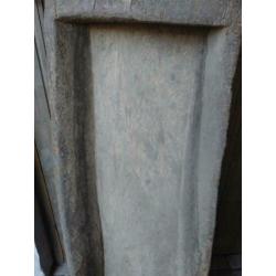 Prachtige grote sobere stoere houten trog voederbak *Etage3*