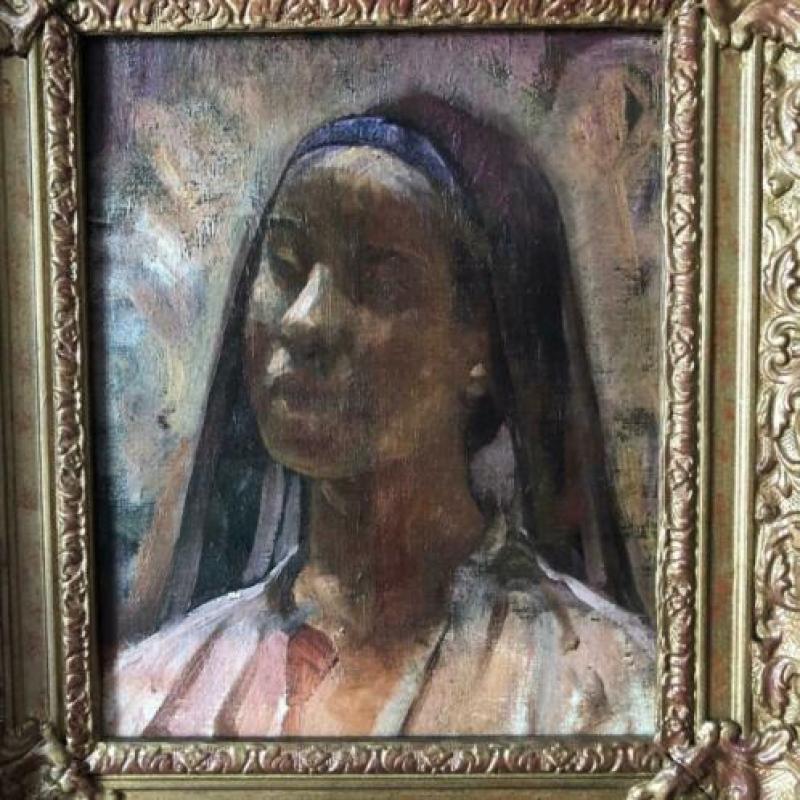 Willem Maris jbzn - Noord Afrikaans meisje