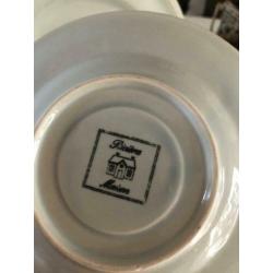 Riviera Maison Cote este servies blauw