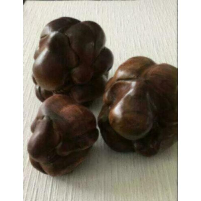 3 x yogi mannen huisbeschermer, 13-12-9 cm hoog