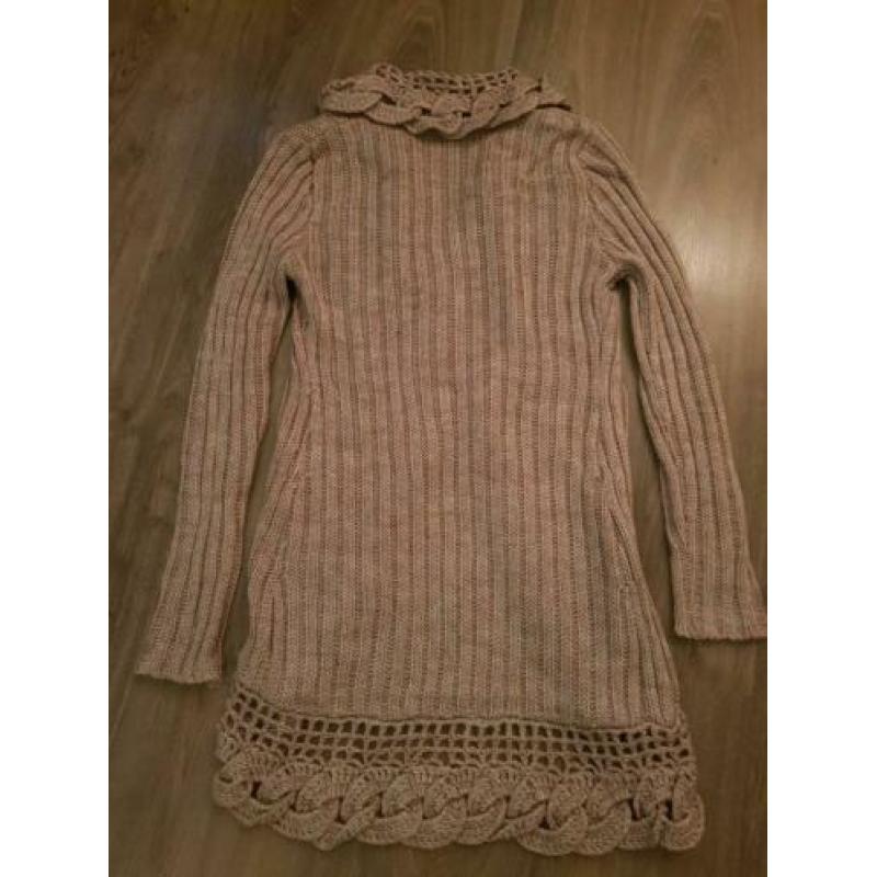 Leuk vest Maat 38 Beige zand