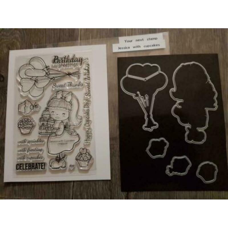 Te koop: div stempels Your Next Stamp met bijbeh. snijmallen