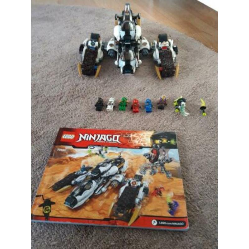 Ninjago Ultra Stealth Rider nr. 70 595 compleet zonder doos