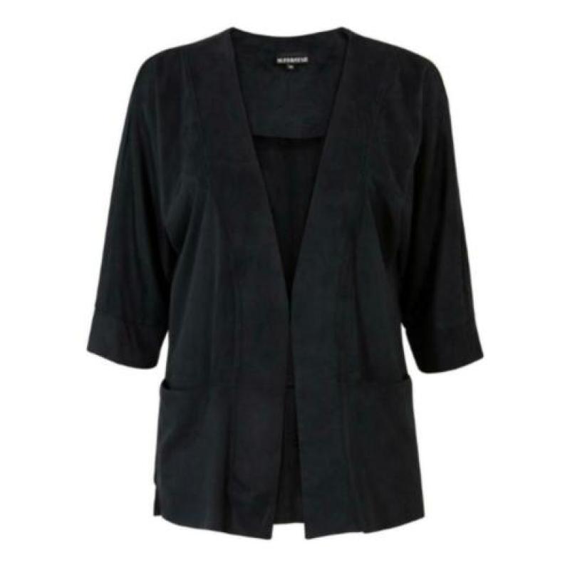 SPS Superstar zomer blazer/jasje/colbert, zwart, mt 40 nieuw
