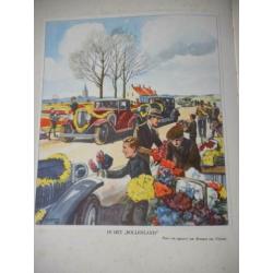 Verzamelalbum Zwerftochten door ons land, Zuid Holland 1931