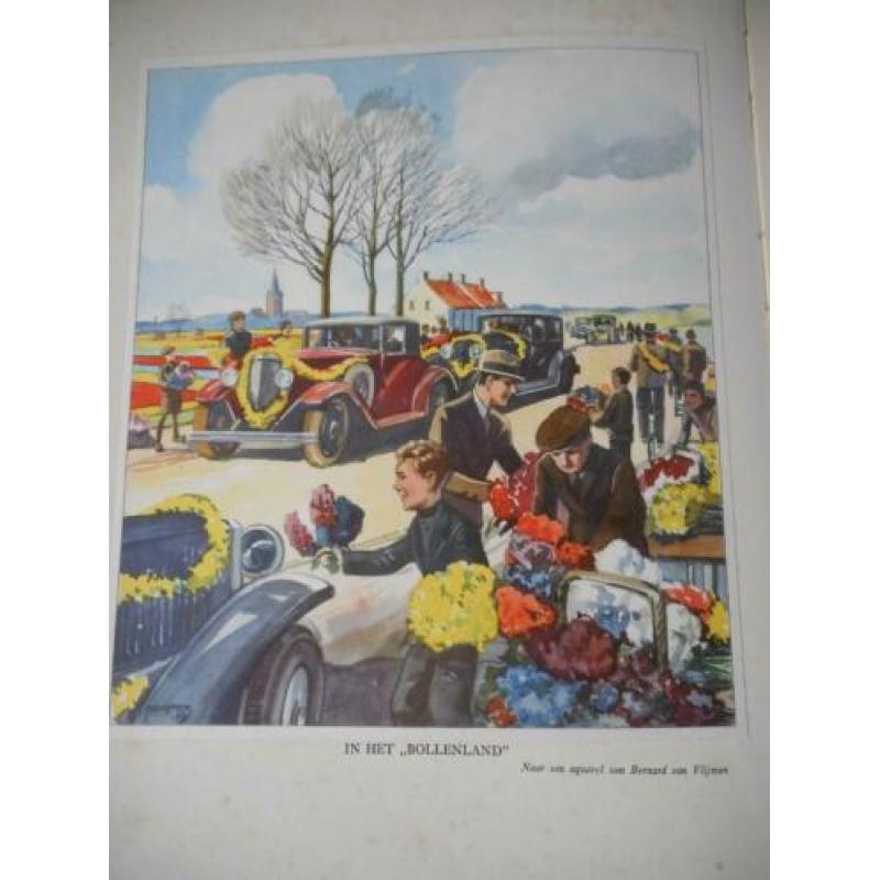 Verzamelalbum Zwerftochten door ons land, Zuid Holland 1931