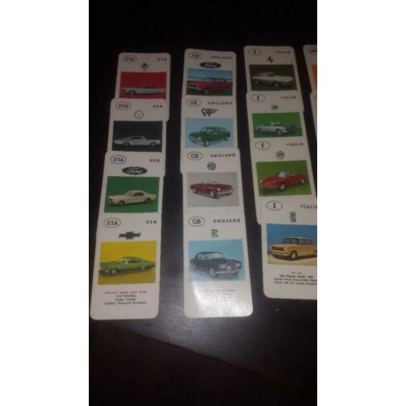 JuMbo auto kwartet jaren 60 vintage oldtimers