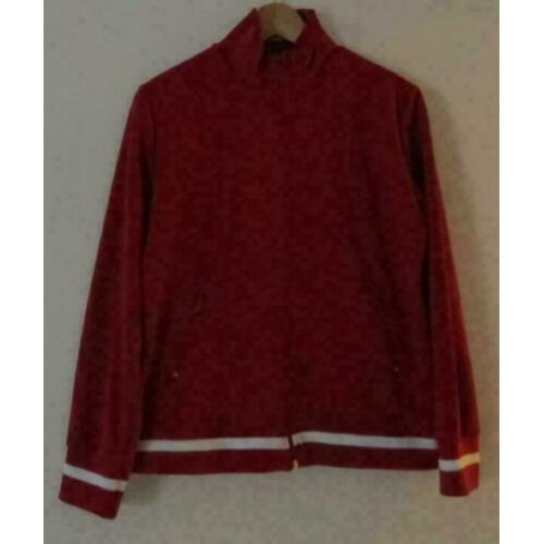 rood vest met witte bies maat L maat 42