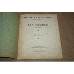 Kindergoed - Nieuwe Knip-methode - 1951 - Zeldzaam !!