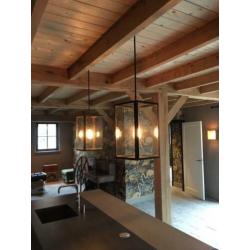Industriele zwart stalen Hanglampen