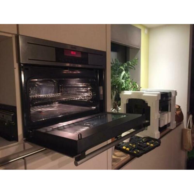 Combi oven magnetron AEG inbouw.