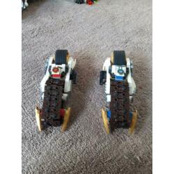 Ninjago Ultra Stealth Rider nr. 70 595 compleet zonder doos