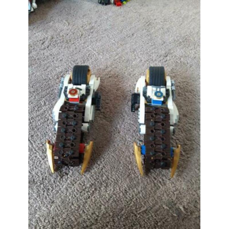 Ninjago Ultra Stealth Rider nr. 70 595 compleet zonder doos