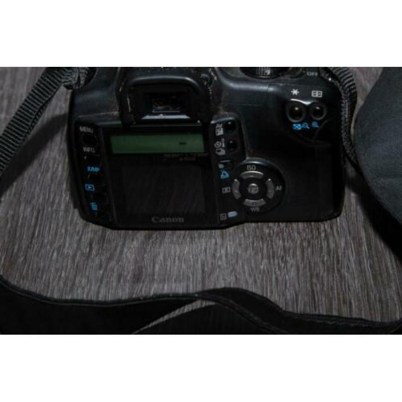 Canon EOS 350D digitale spiegelreflexcamera, 18-55 mm lens e