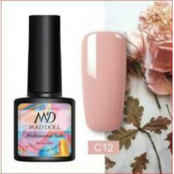 C12 perzik roze zalm soak off UV 8m gel nieuw in verpakking