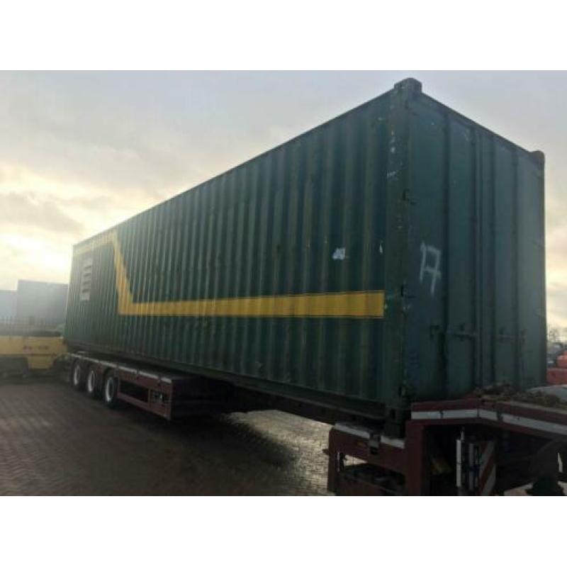DAF 1160 125 kVA Supersilent generatorset in 40 ft container