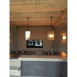 Industriele zwart stalen Hanglampen