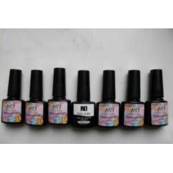 C12 perzik roze zalm soak off UV 8m gel nieuw in verpakking