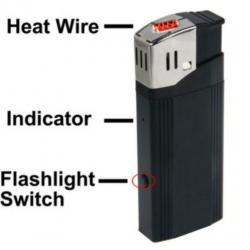 Spy cam lighter hidden camera full HD 1080P