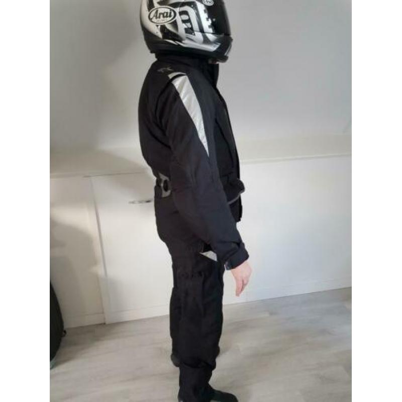 Alpinestars textiel gewatteerd zwart motorpak maat xl!!!