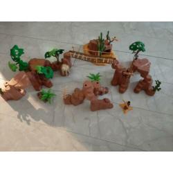 Playmobil westerns rotsen