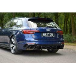 Voorlip diffuser skirt achterlip spoiler - Audi RS4 B9 17-