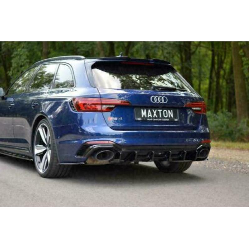 Voorlip diffuser skirt achterlip spoiler - Audi RS4 B9 17-