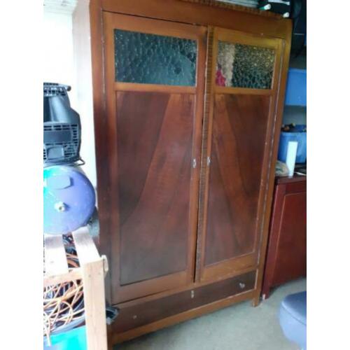 kast kledingkast antiek jaren 30
