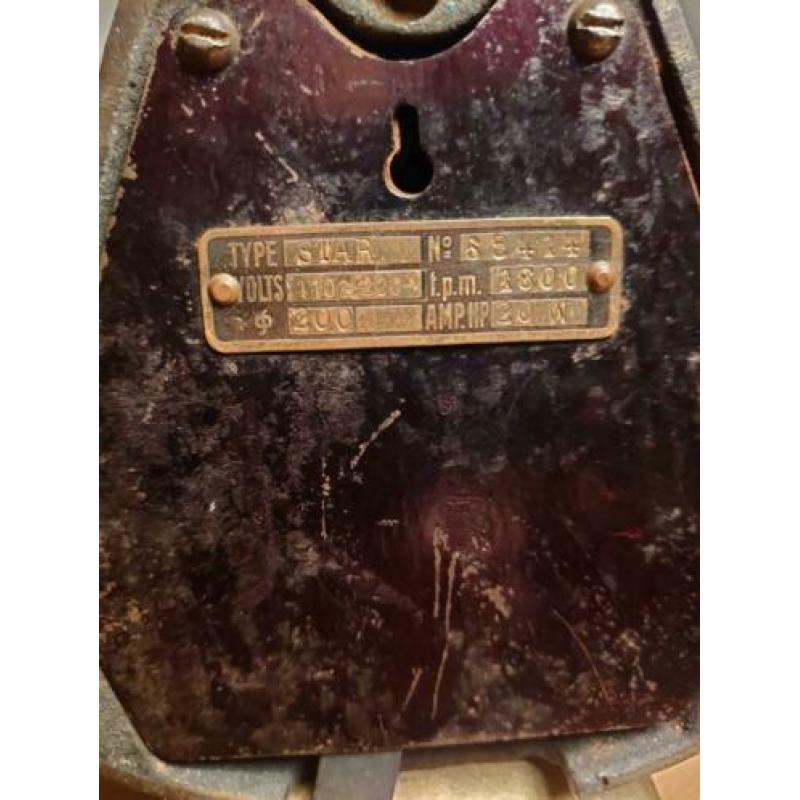Tafel ventilator jaren 30 - vintage -