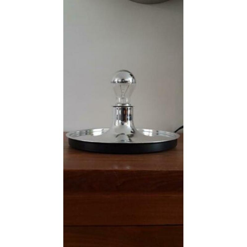 vintage solken leuchte discus plafondlamp space age