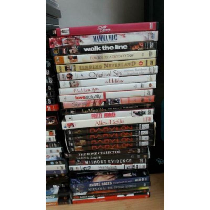 Dvd's ongeveer 80