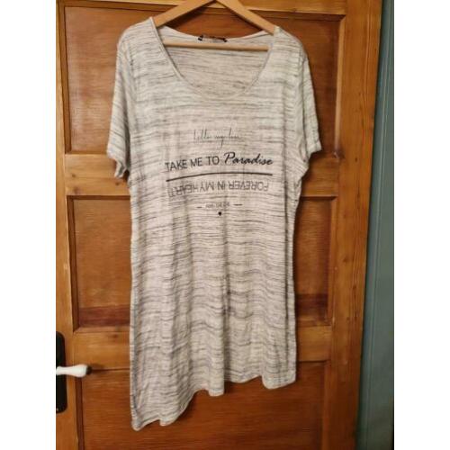 Mooie grijze tuniek van M&S, maat XXL
