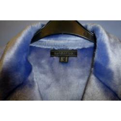 Sao Paulo lila paarse faux fur jas met knopen mt 44 nr 32512
