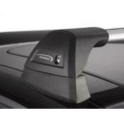 Zwarte dakdragers sport Fiat Panda fluisterstil