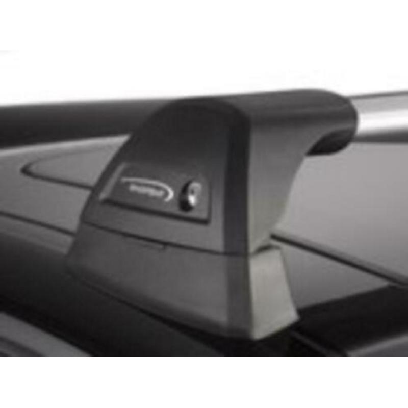 Zwarte dakdragers sport Fiat Panda fluisterstil