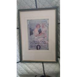poster savon de toilet le petit chat