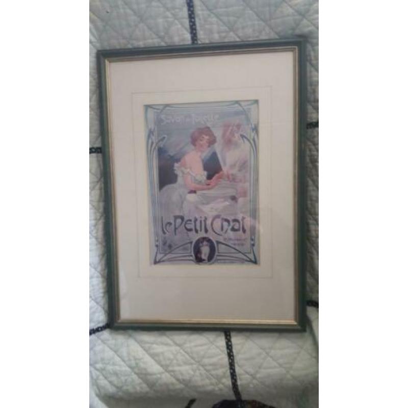 poster savon de toilet le petit chat